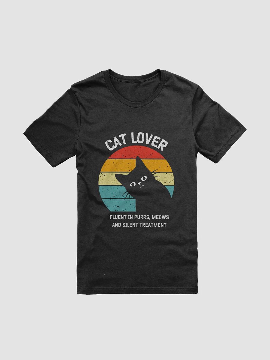 "Cat lover" t-shirt product image (1)
