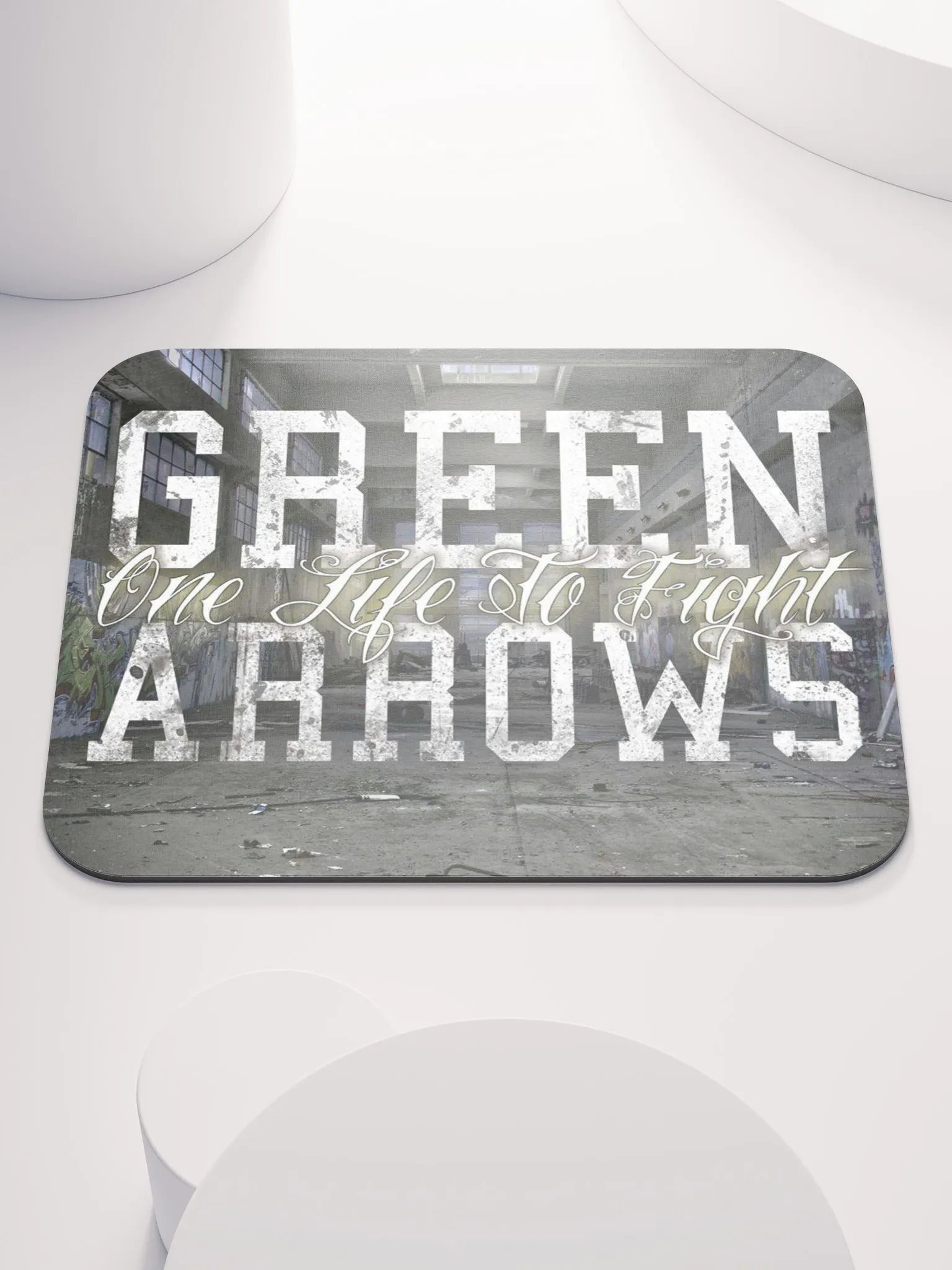 One Life to Fight mouse pad product image (1)