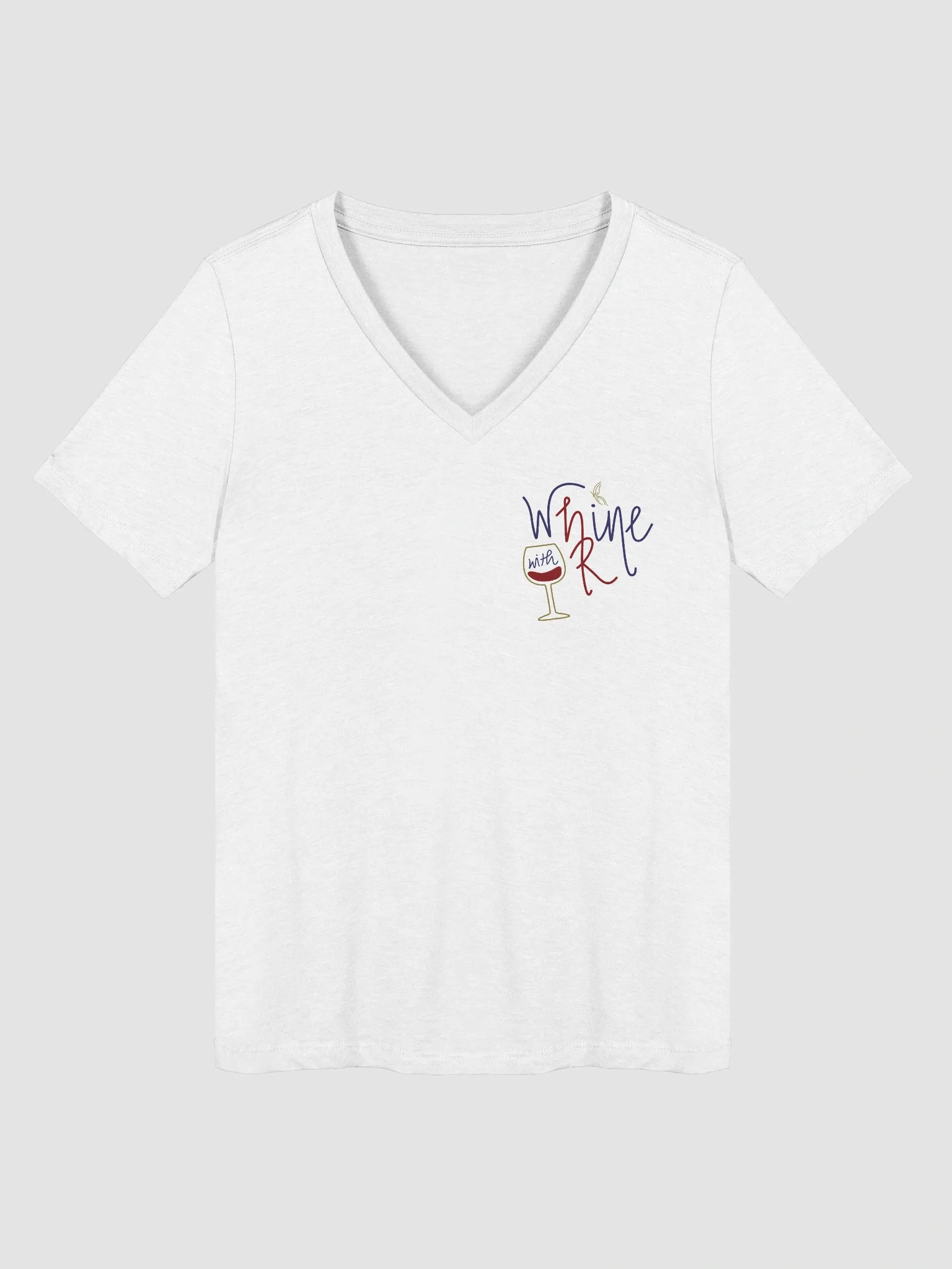 Colored Logo V-Neck Tee product image (1)