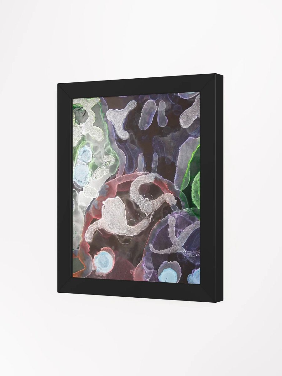 Sugar Skulls Dia de Lost Muertos Ink ARt Ethereal Layers Framed Poster product image (10)