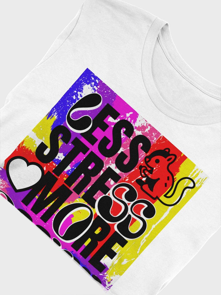 no stress- Vibrant Pooky Typography T-Shirt product image (5)