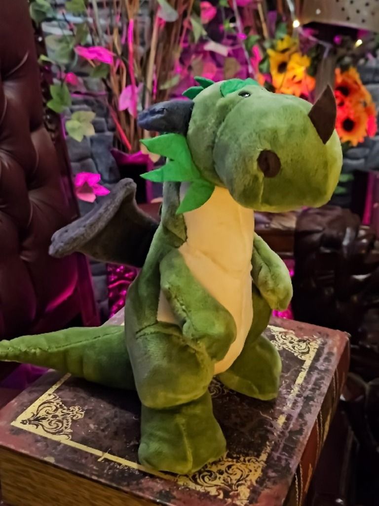 The Armored Kingdom Green Snugglefang the Soft Dragon Plushie product image (3)