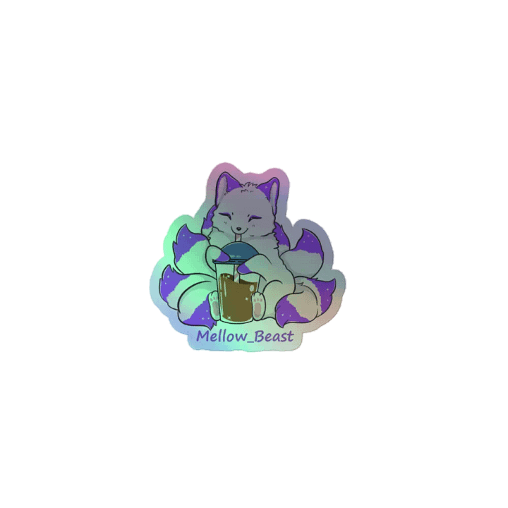 Purple Holograph Sticker product image (1)