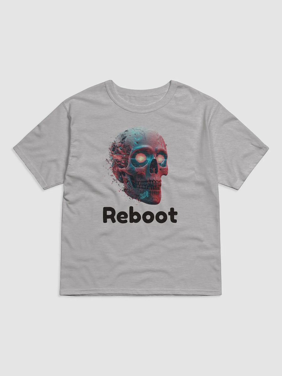 Digital Reboot Skull Relaxed-Fit Tee product image (2)