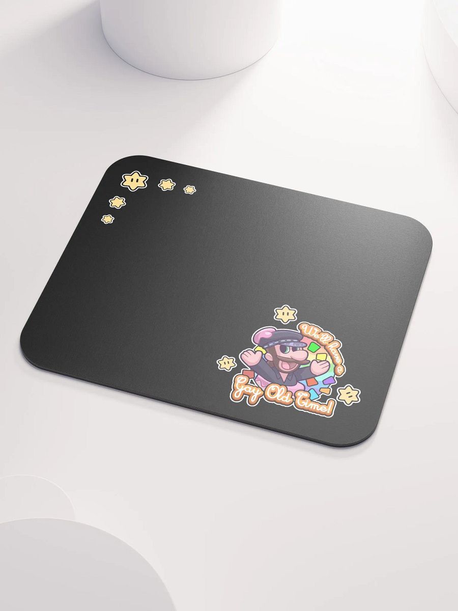 Gay Old Time - Black Mousepad (small) product image (3)