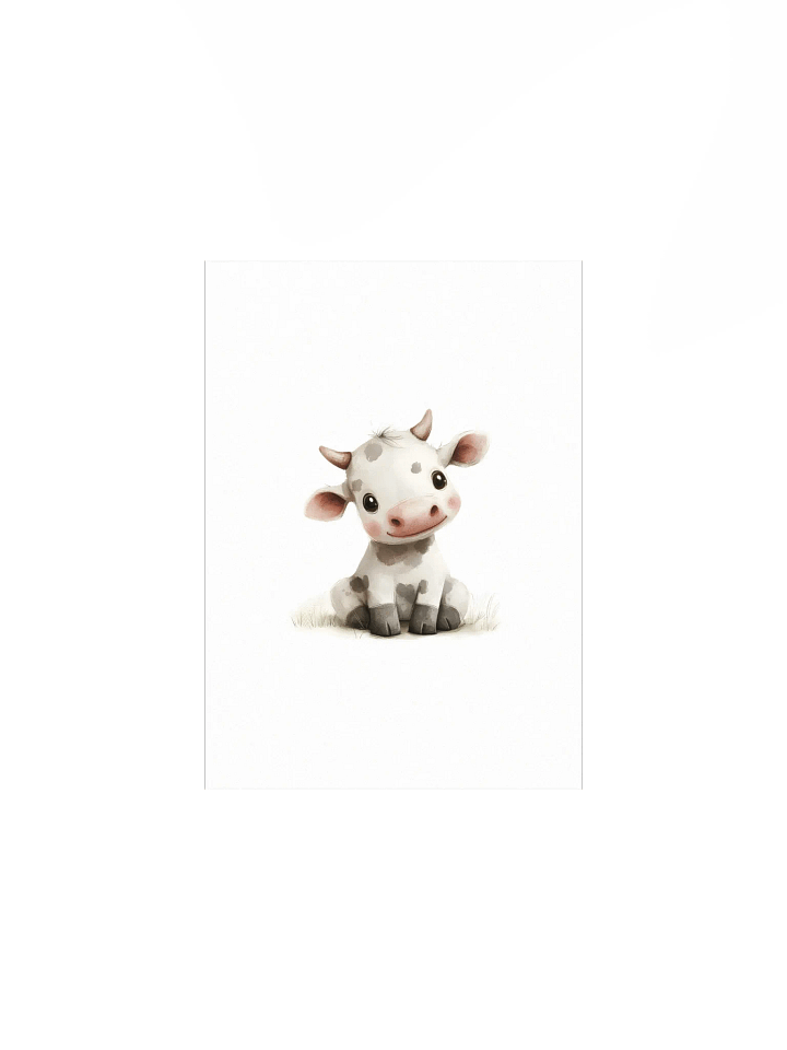 Daisy the Cute Cow Nursery Decor Print product image (5)