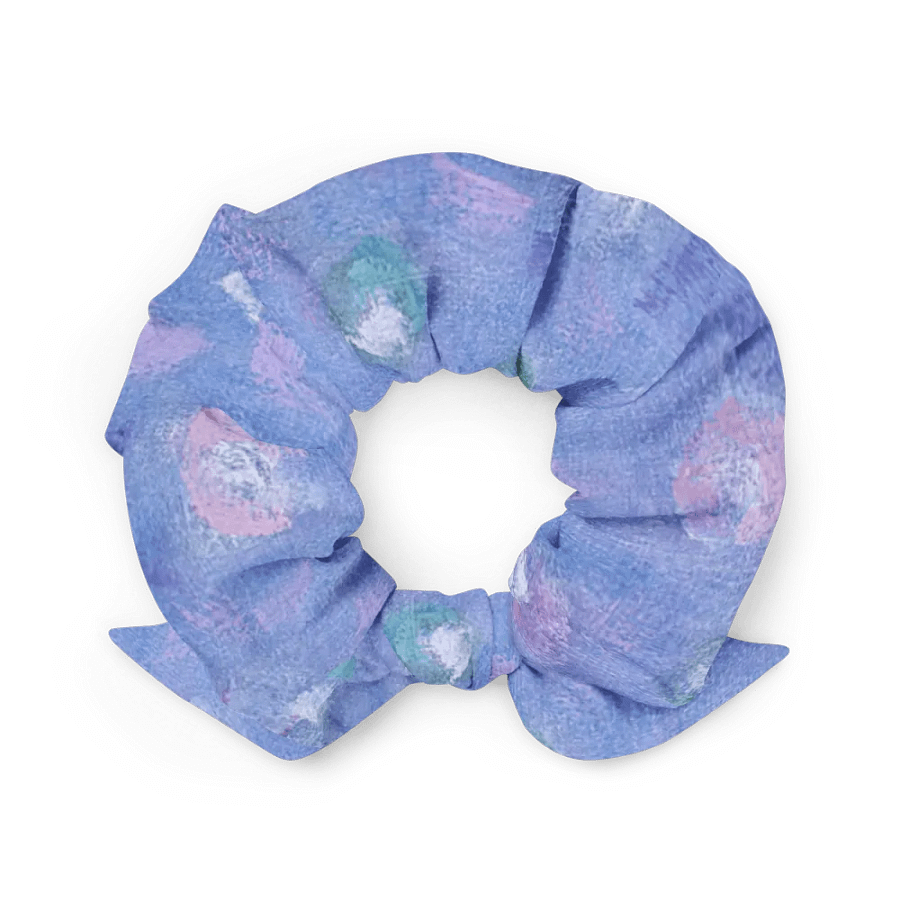 Frieseke Flowers Fine Art Scrunchie with Bow product image (2)