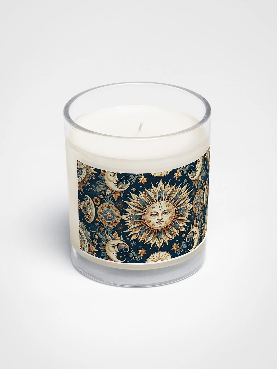 Soy Wax Candle In A Clear Glass Jar product image (2)