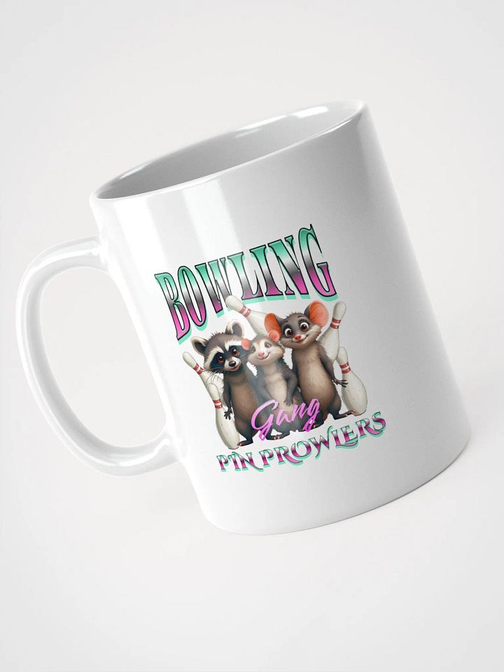 Bowling Gang Pin Prowlers Raccoon Mug product image (2)