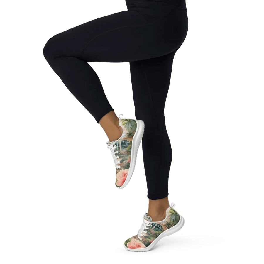 The Lost Garden of Heligan All Over Print Athletic Shoes product image (4)