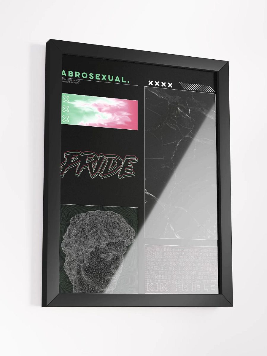 Abrosexual Pride Framed Poster product image (14)