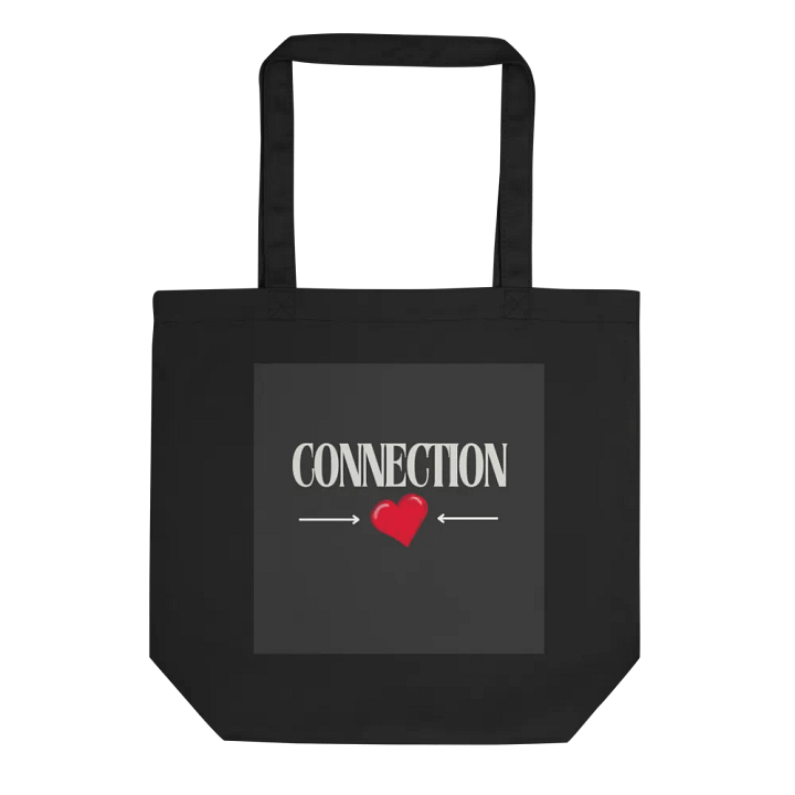 "Connection" Heart Eco Tote product image (1)