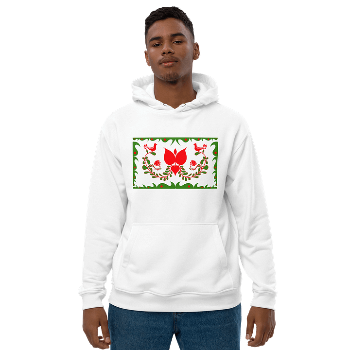 Hungarian Folk Art Harmony Eco Hoodie product image (1)
