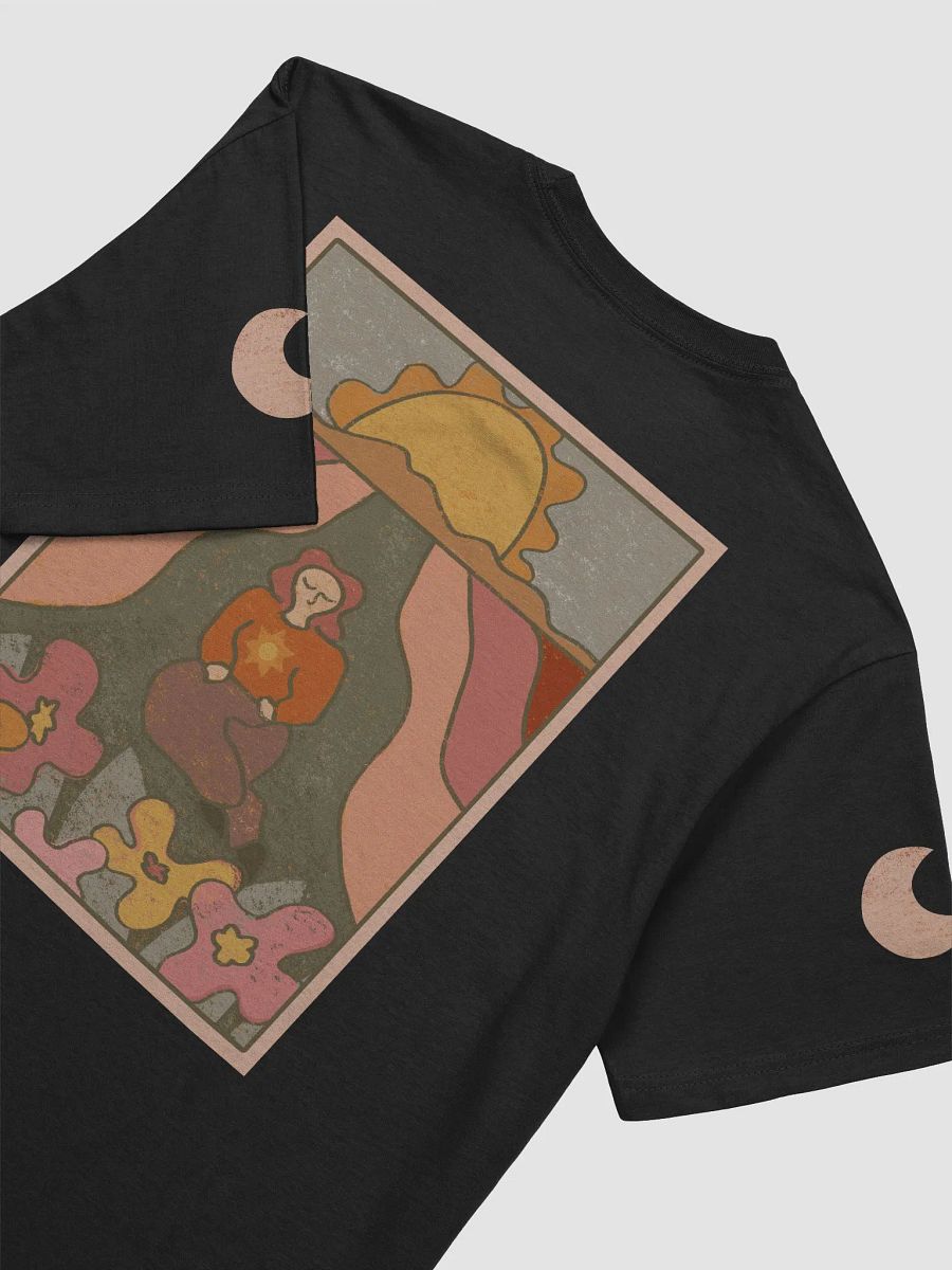 The Sun with Celestial Sleeves - Next Level Brand Supersoft T-Shirt product image (4)