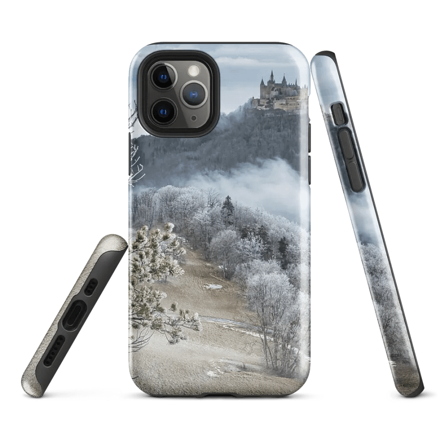 Castle in the Mountains and Sky Phone Case – Majestic Protection for Your Precious Device product image (2)