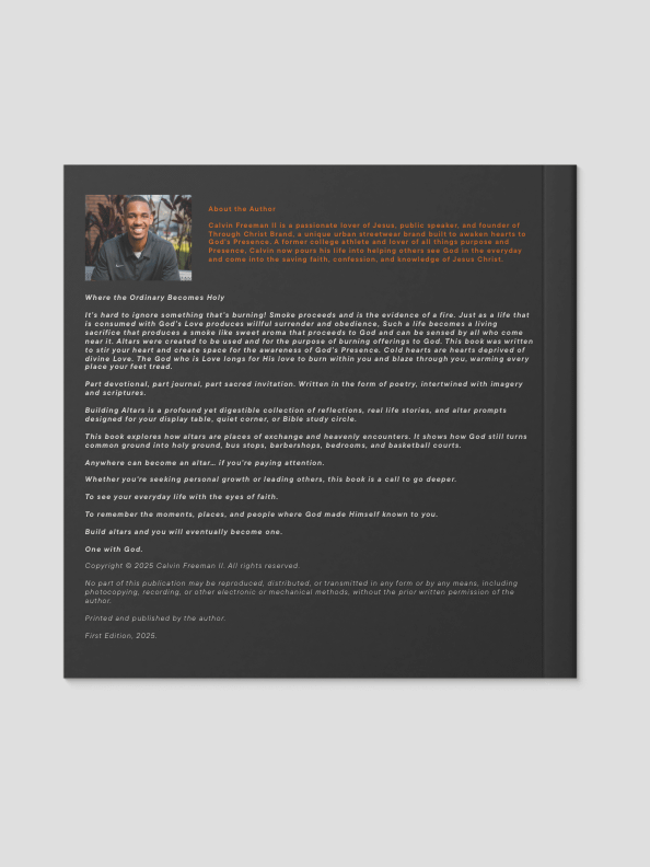 Building Altars Hardcover Commemorative Copy product image (2)