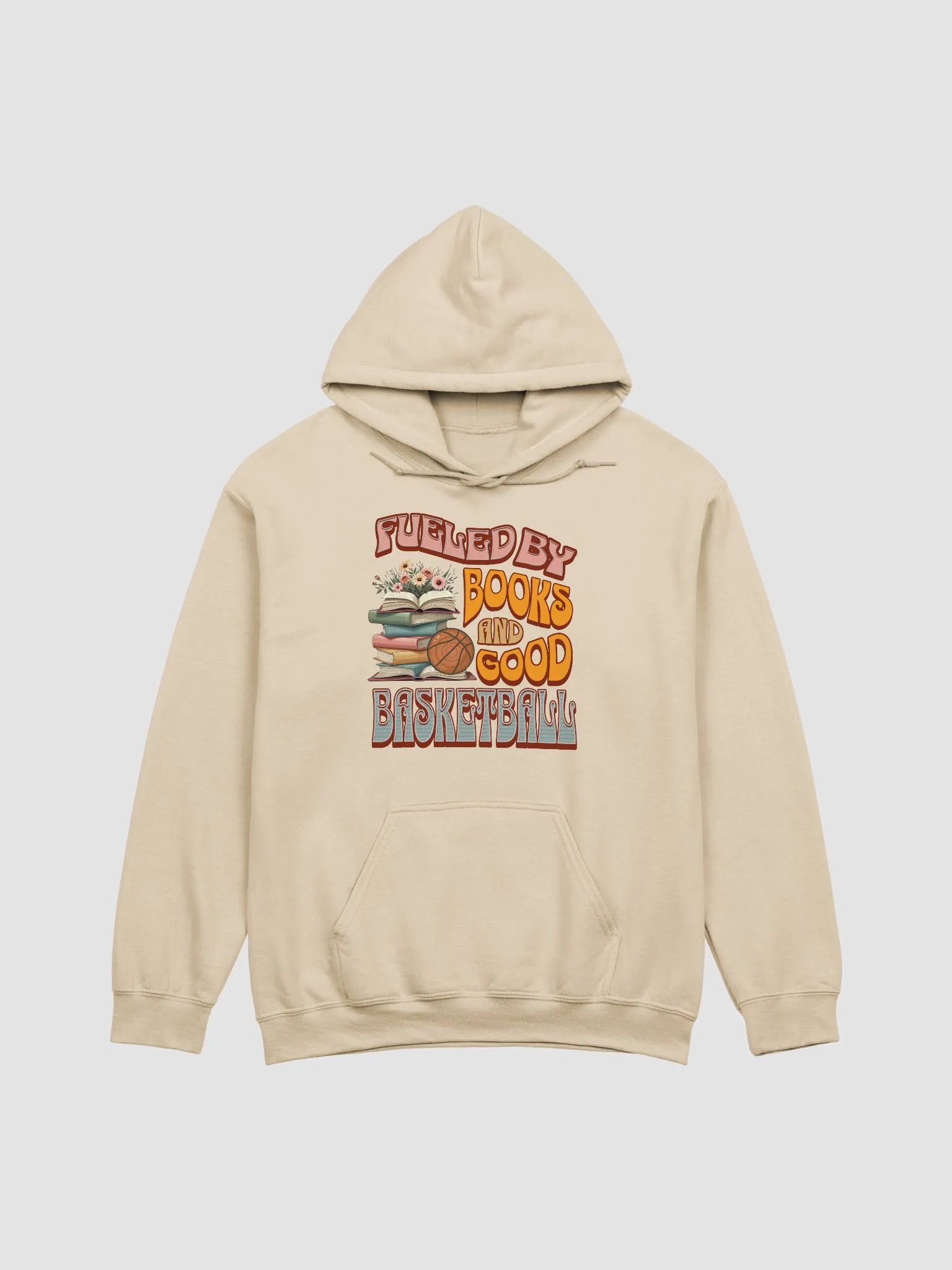 Fueled By Books And Good Basketball Classic Hoodie product image (1)