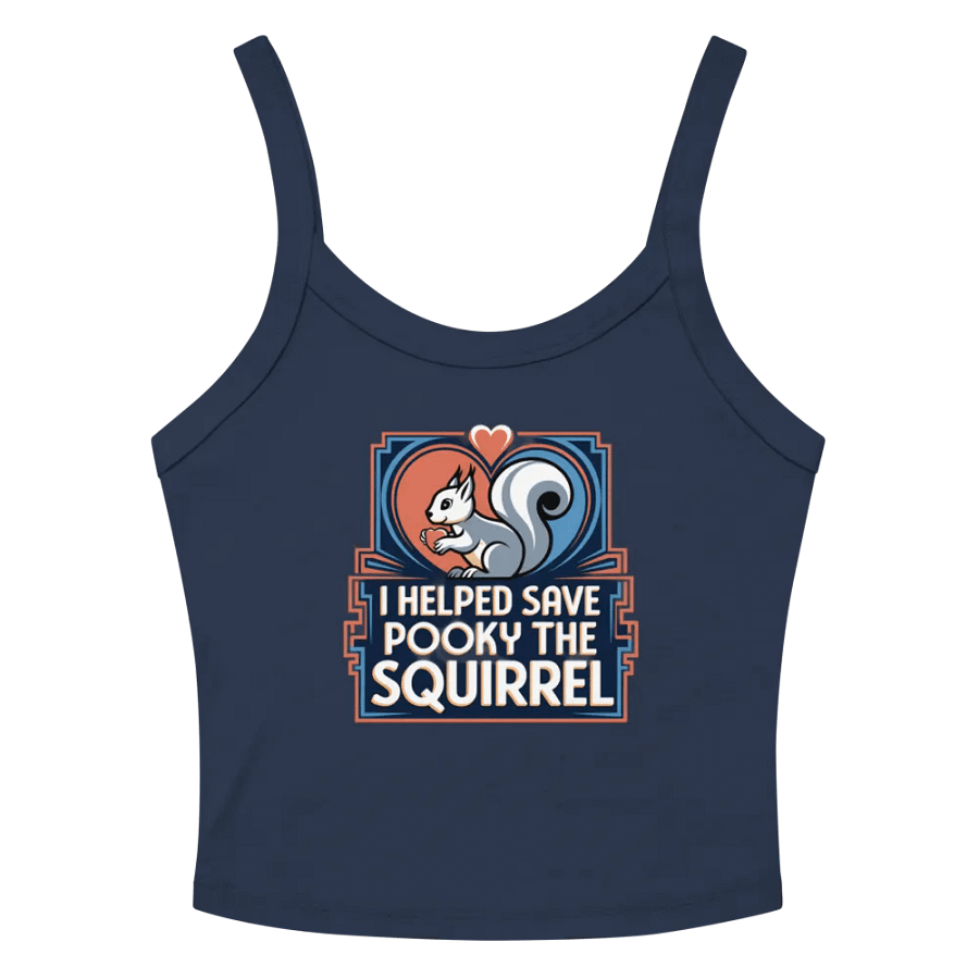 Pooky the Squirrel Heart Tank Top product image (2)