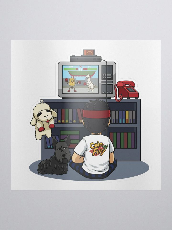 Coin Does the 90s - Sticker product image (1)