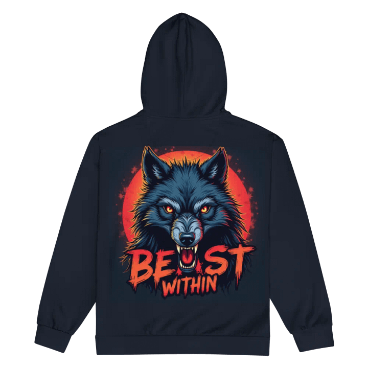 Novelty Wolf Beast Within Jacket AOP (All Over Print) product image (2)