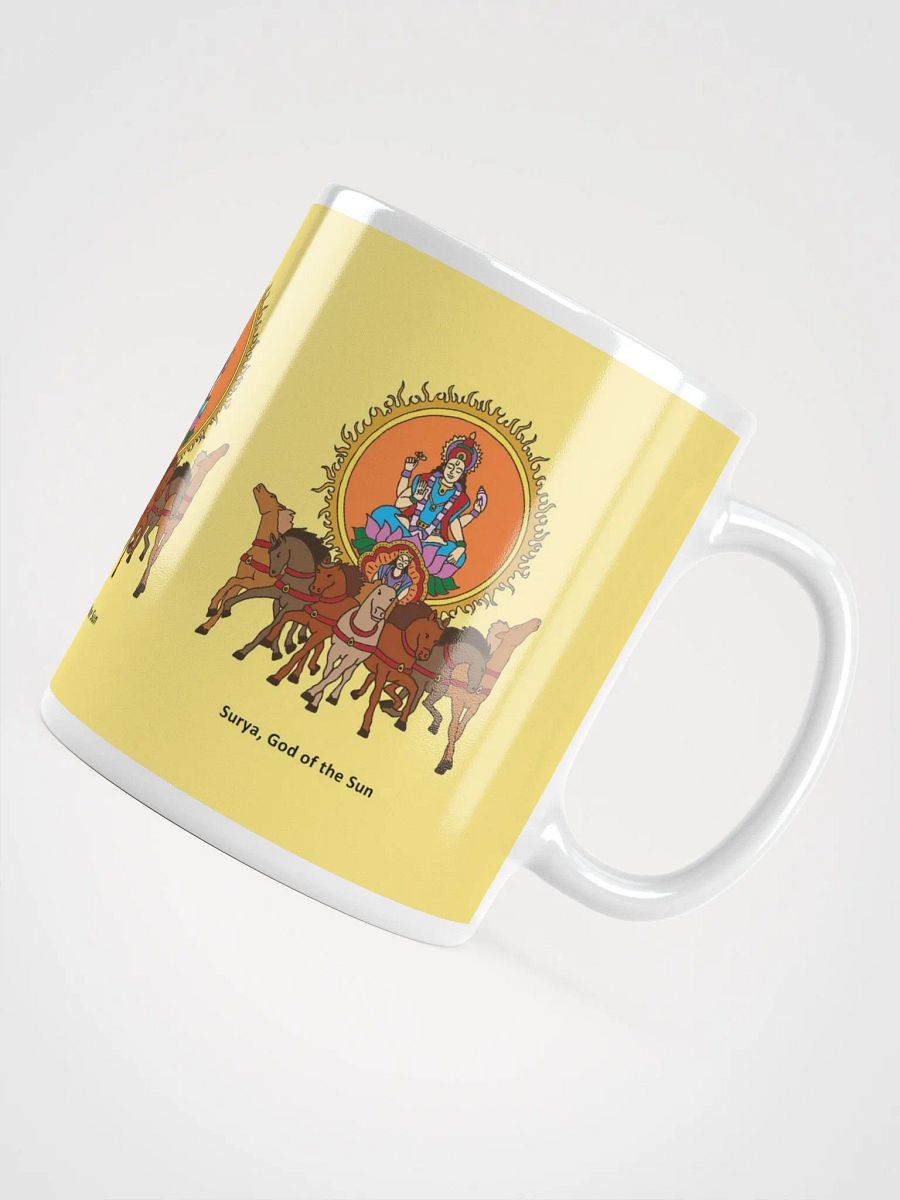 Surya God of the Sun Mug (Yellow) product image (7)