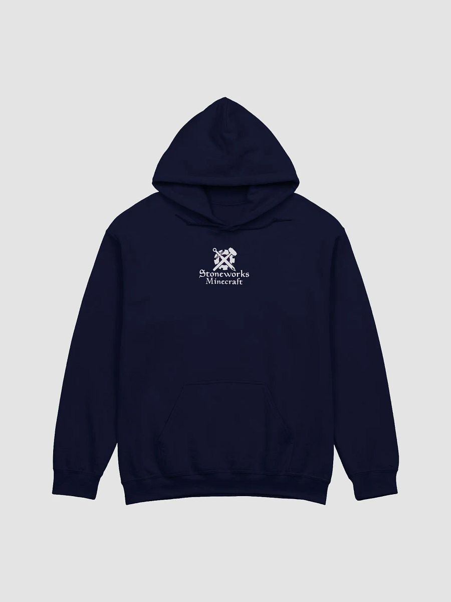 Stoneworks Minecraft logo hoodie product image (2)