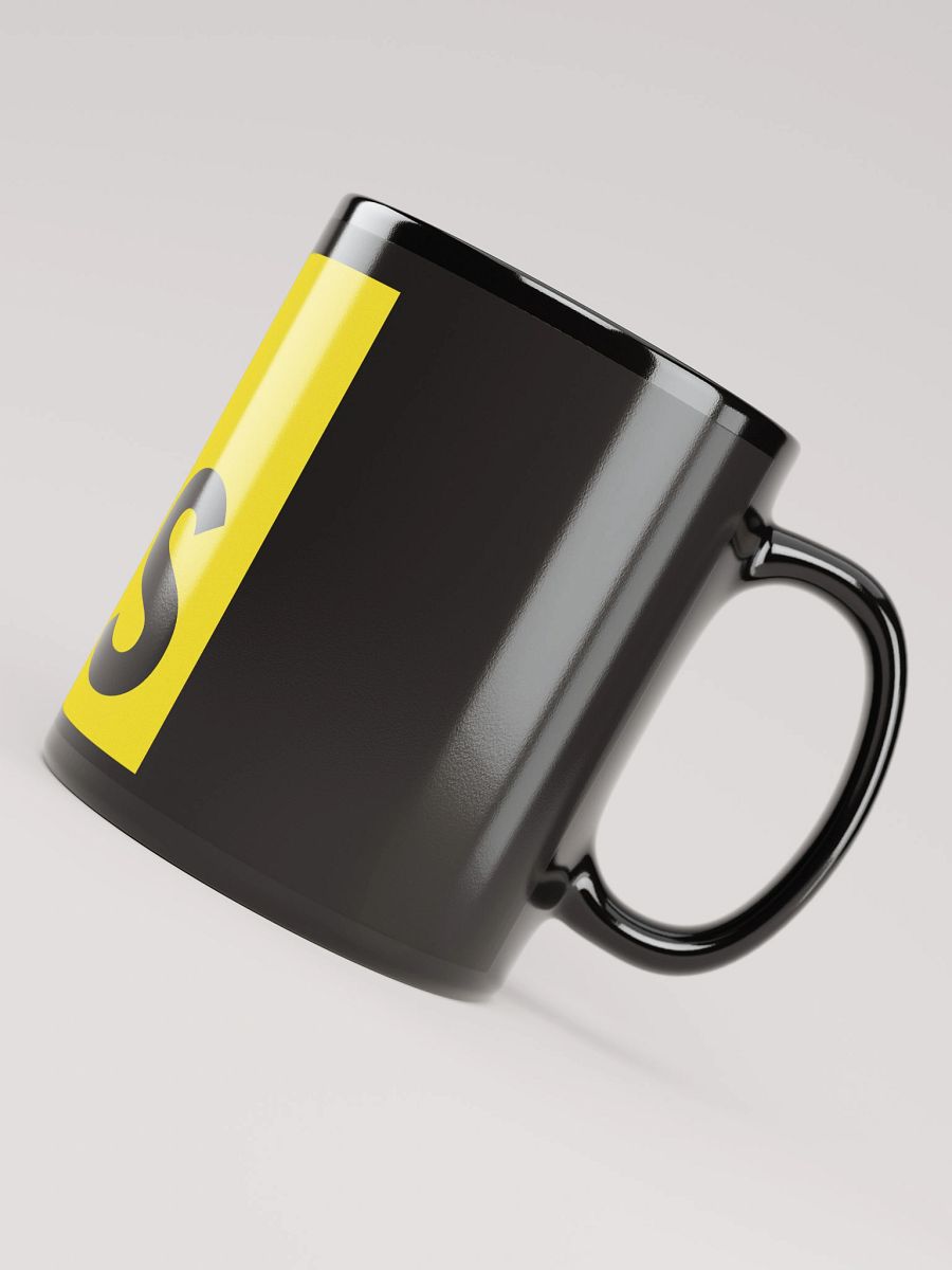 JS Black Glossy Mug product image (8)