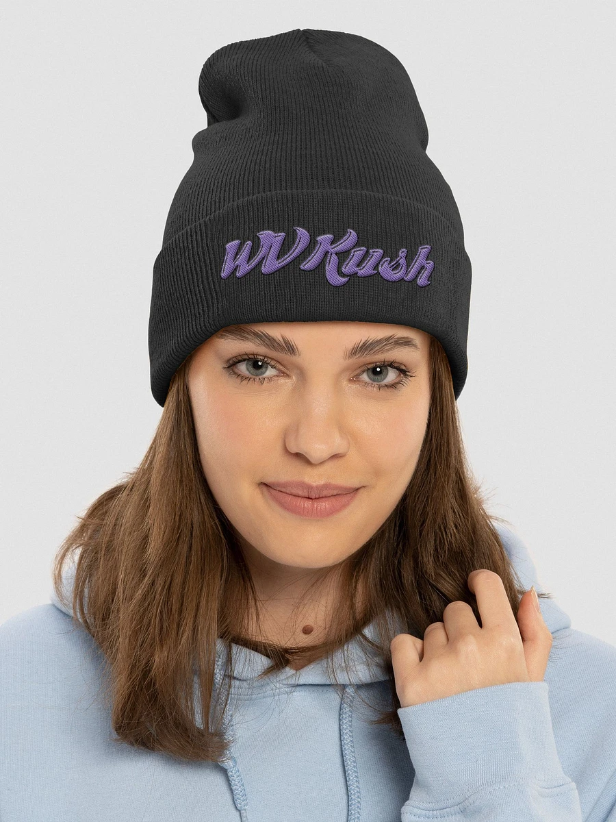 WVKush Logo Beanie (Purple Logo) product image (23)