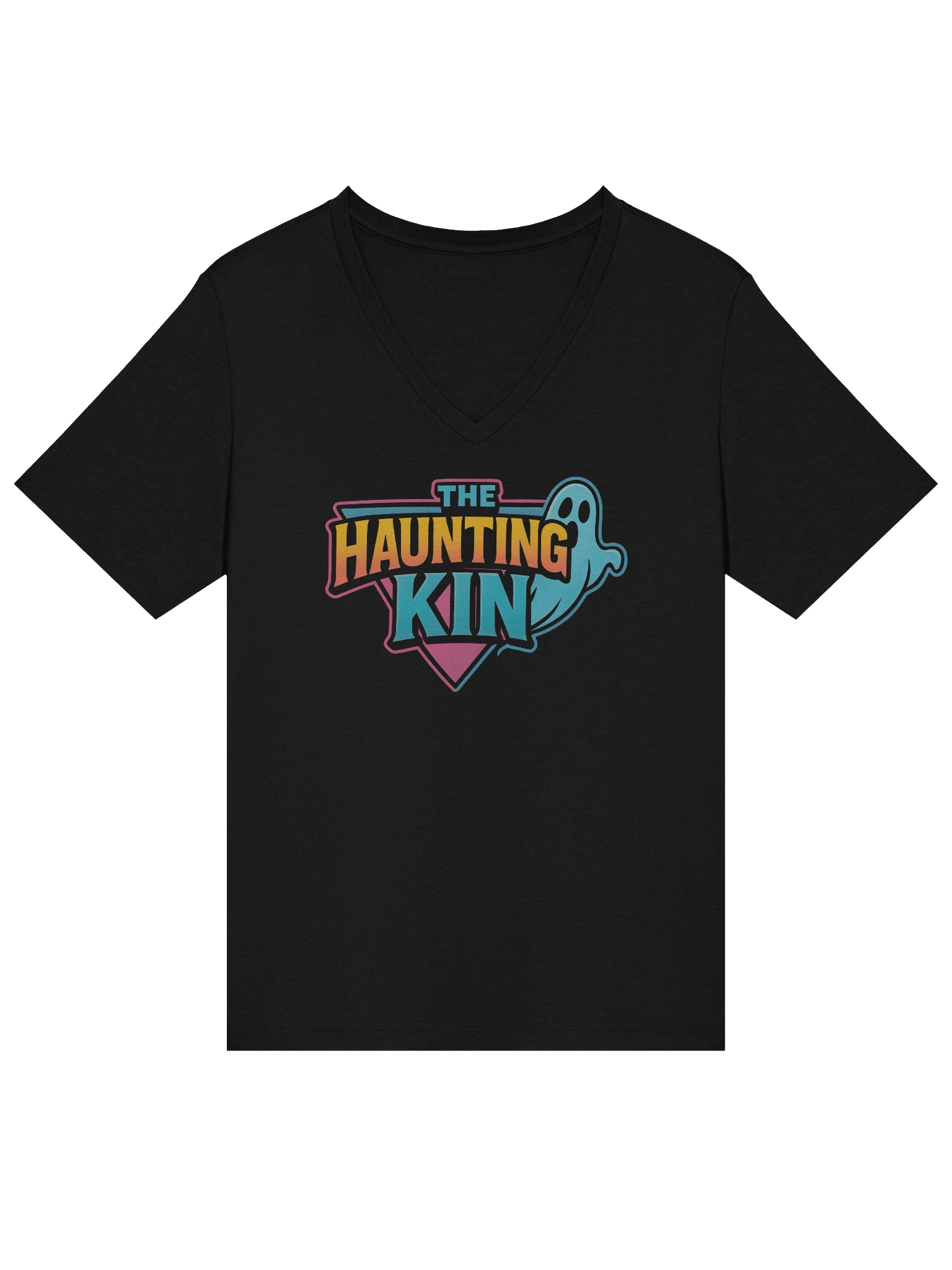 The Haunting Kin Relaxed V-Neck Tee product image (15)