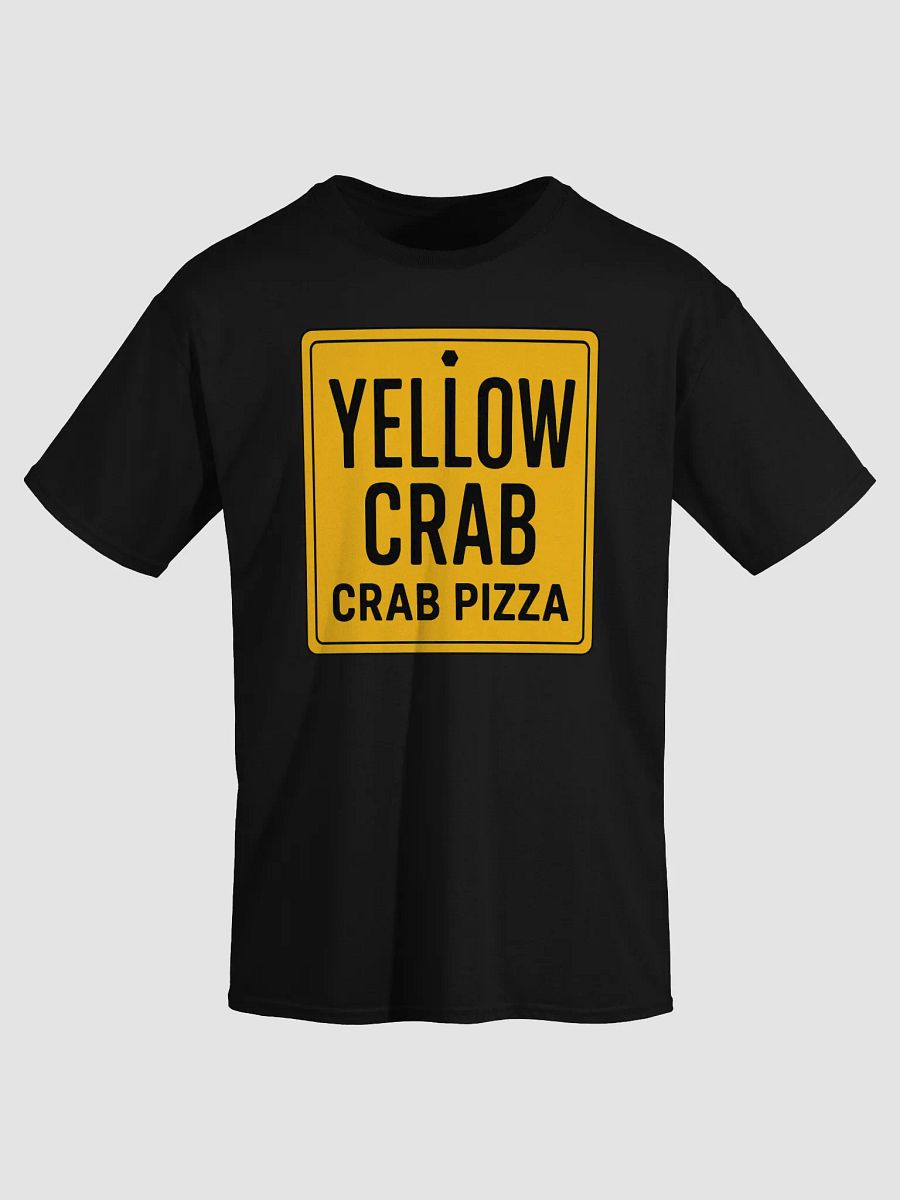 Yellow Crab Crab Pizza Vibes T-Shirt product image (11)
