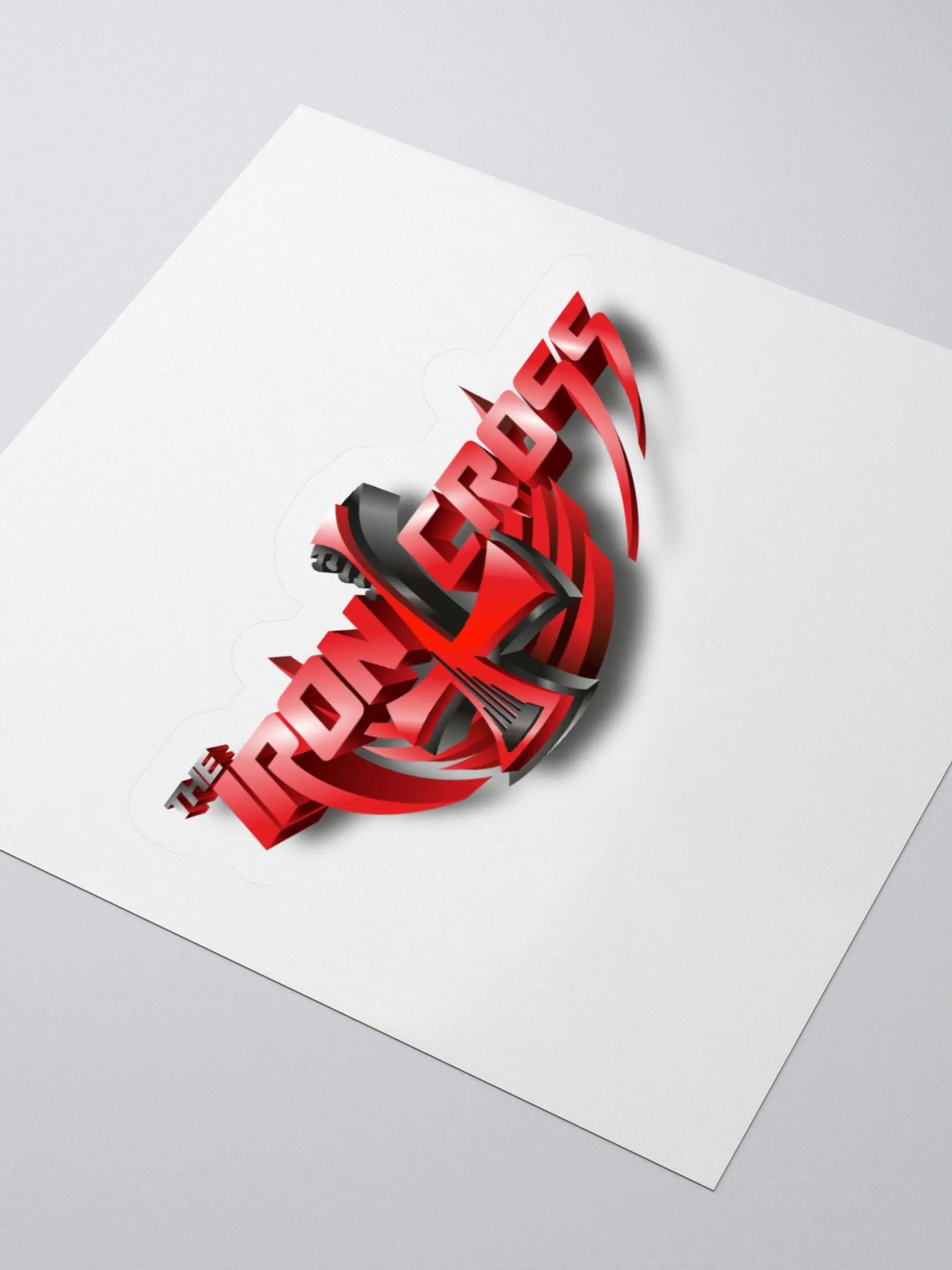 The Iron Cross Kiss Cut Stickers product image (7)
