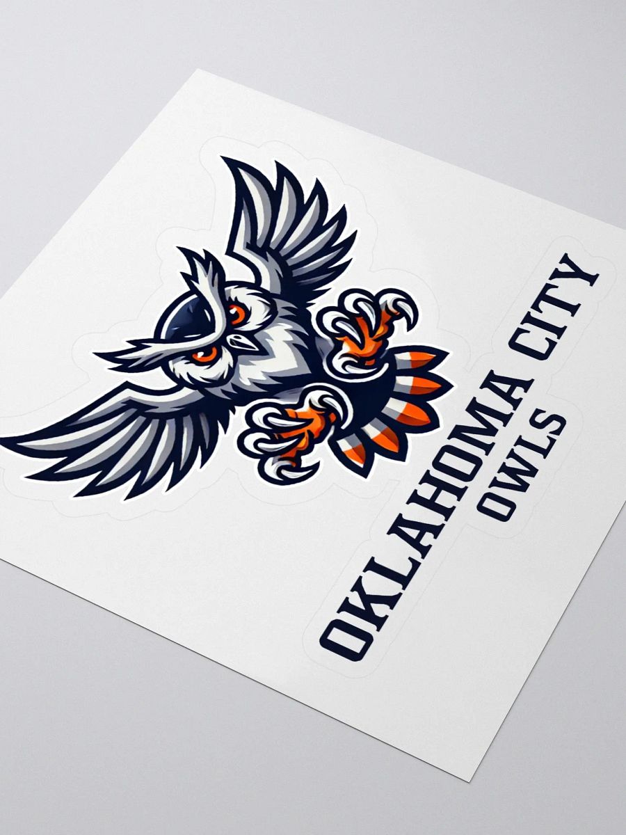 Oklahoma City Owls Stickers product image (4)