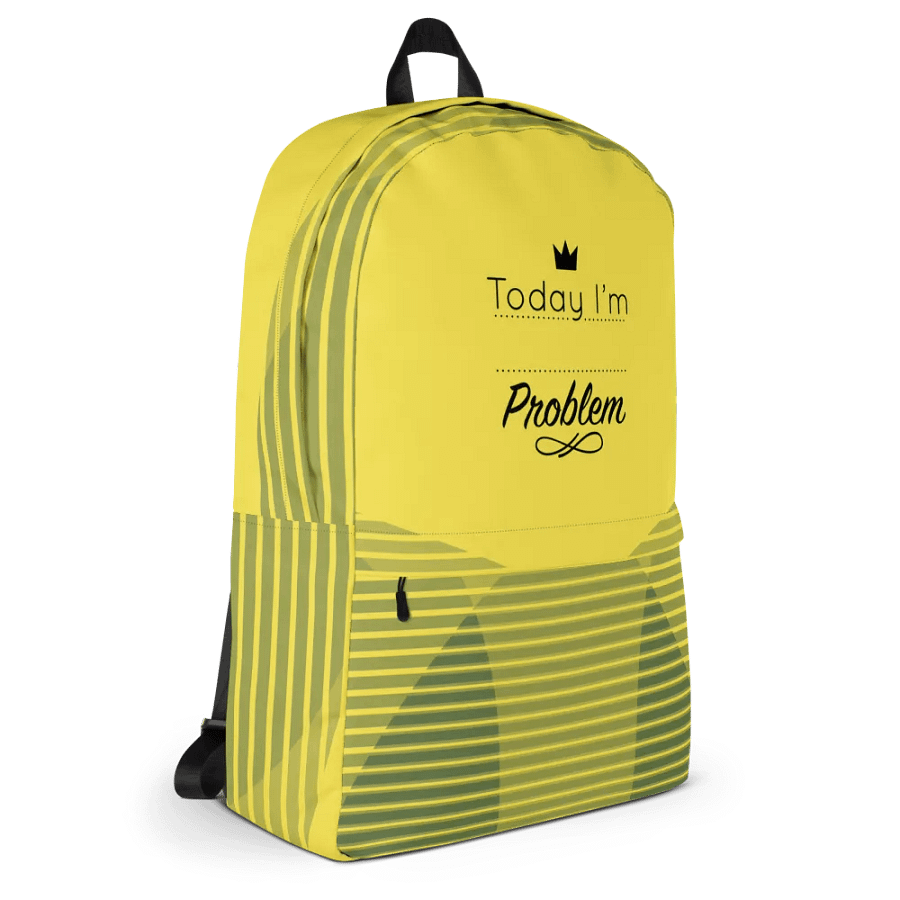 Today I'm Problem Backpack product image (3)