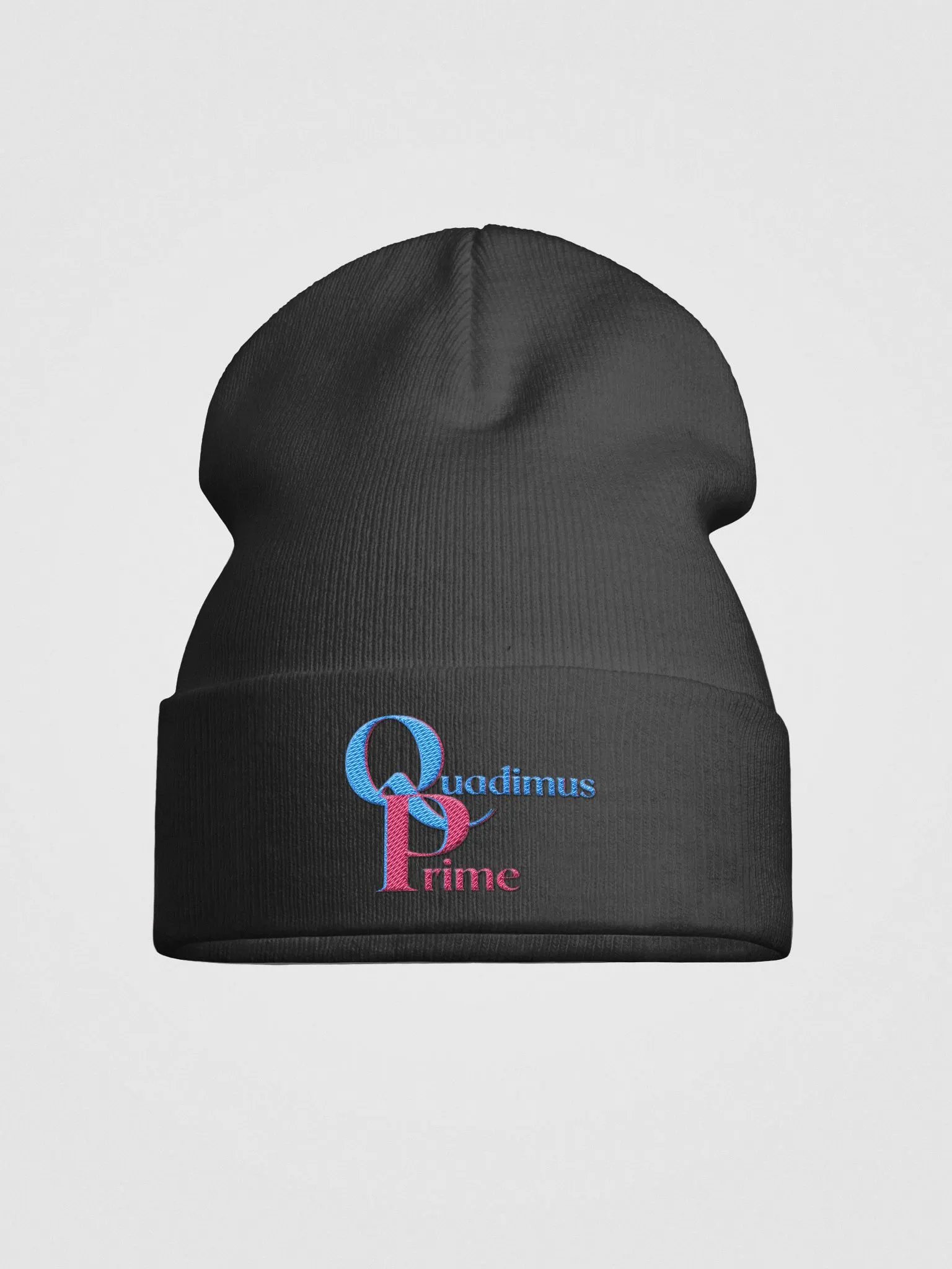 Black QP Beanie product image (1)