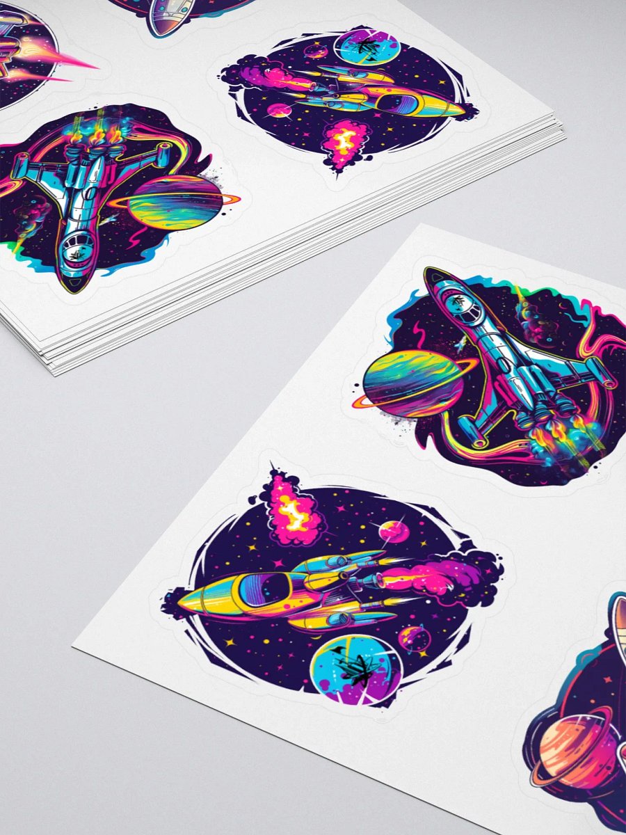 Galactic Spaceship Stickers product image (10)