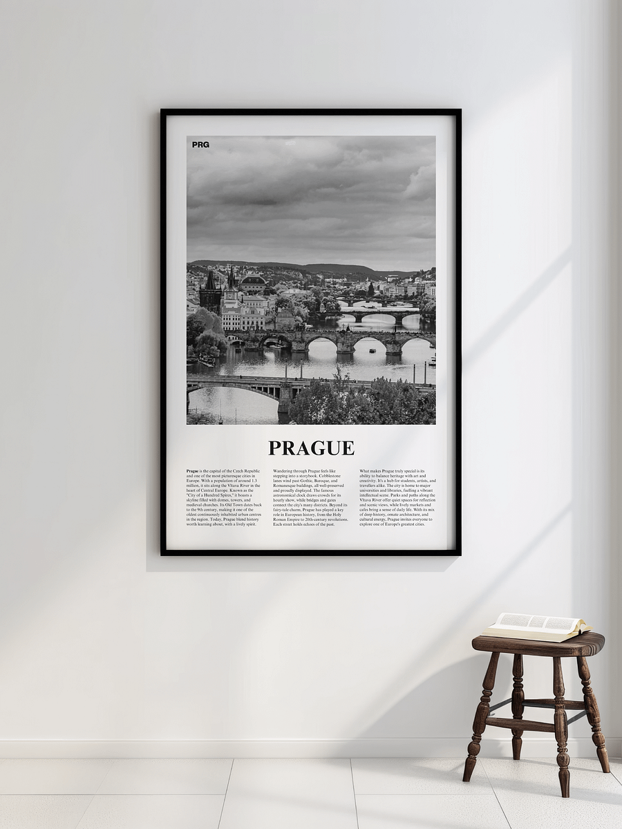 Prague 04 Newspaper Poster product image (2)