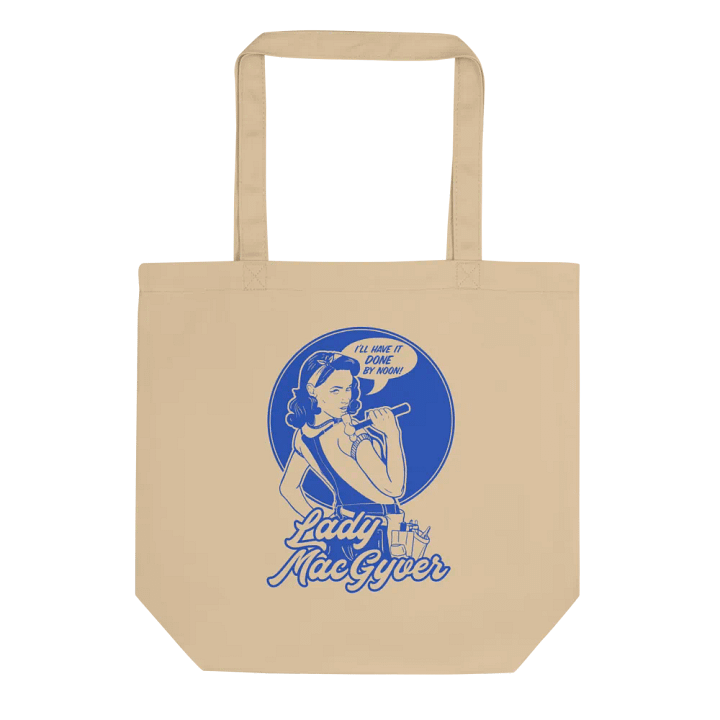 Lady MacGyver Tote Bag product image (1)
