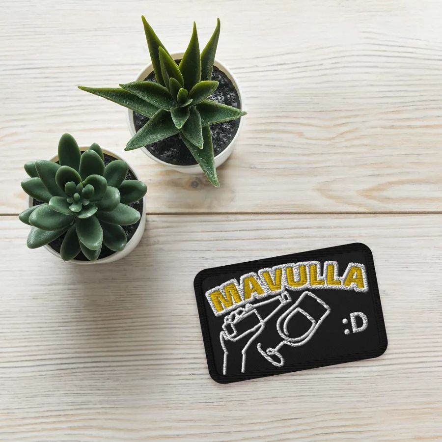 Mavulla Haalarimerkki / Embroidered Patch CUSTOM product image (4)