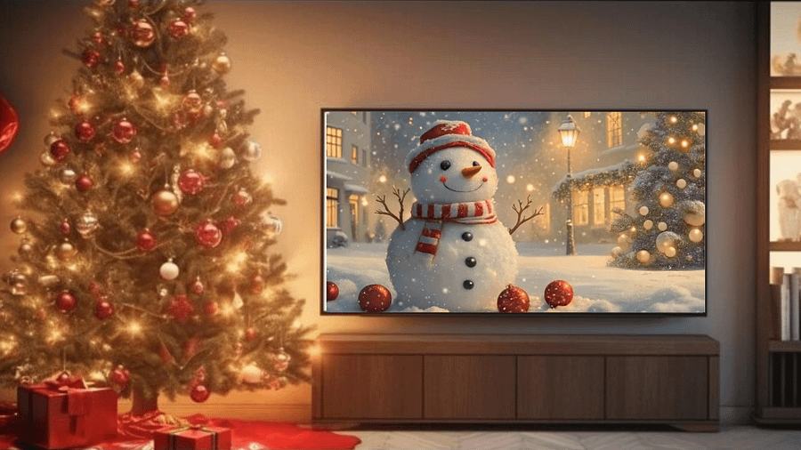 The Snowman’s Festive Wonderland Christmas in the Village - Frame TV V product image (4)