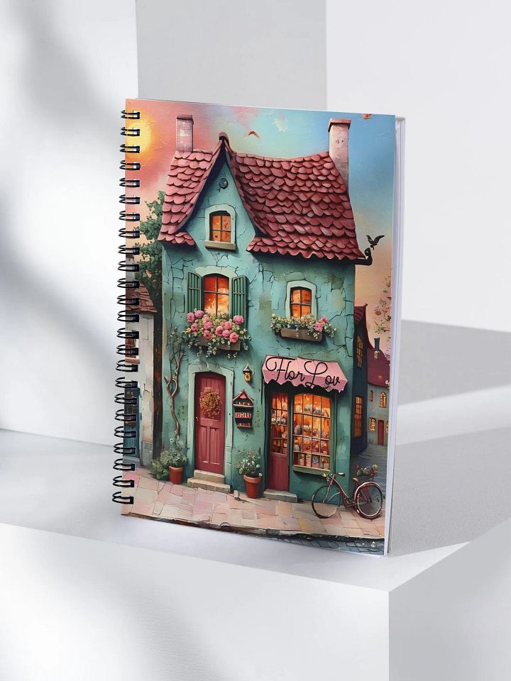 Once Upon a Time a Shop Called Flor Lov Notebook product image (1)