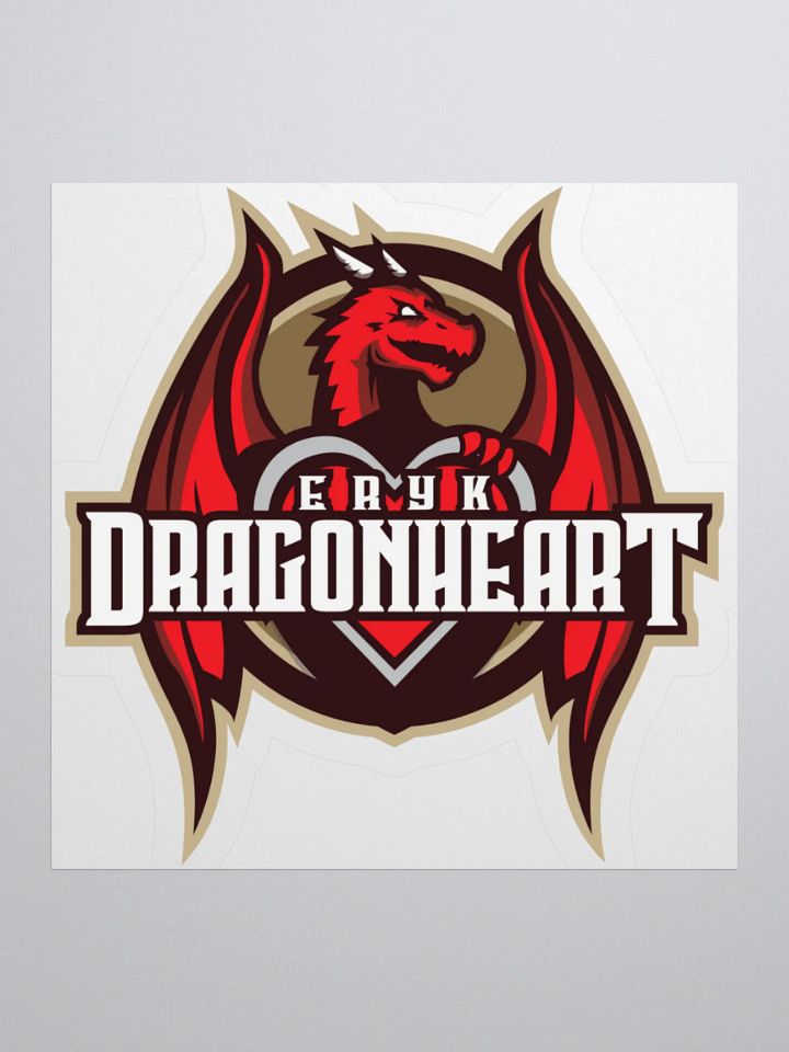 🔥 Dragonheart Sticker – Stick It. Slay It. Rule It. 🔥 product image (1)