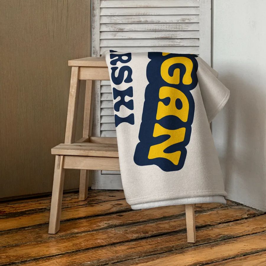 Michigan Waterski Logo Towel product image (4)