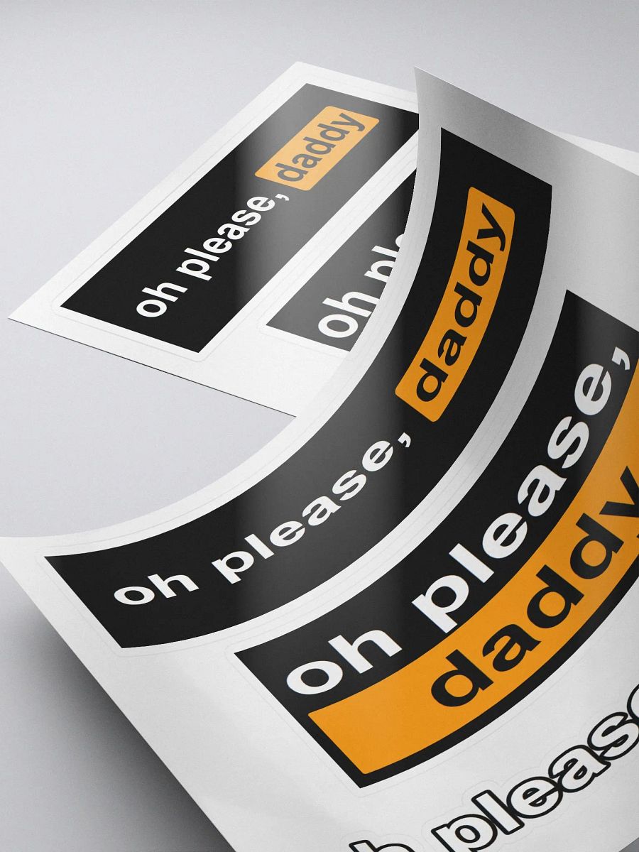 oh please daddy stickers product image (4)