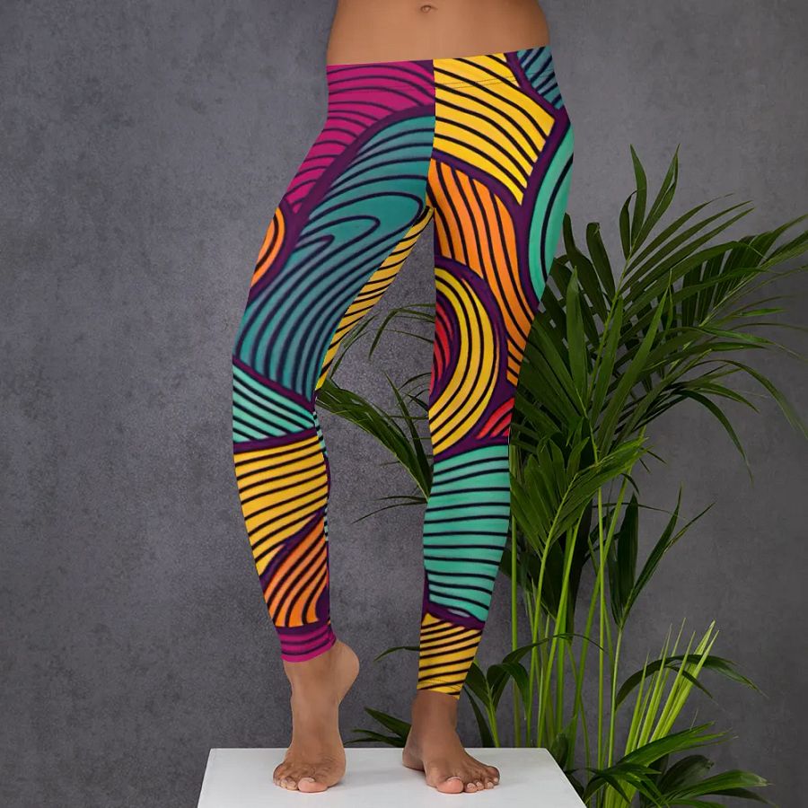 Vibrant Flow All-Over Leggings product image (5)