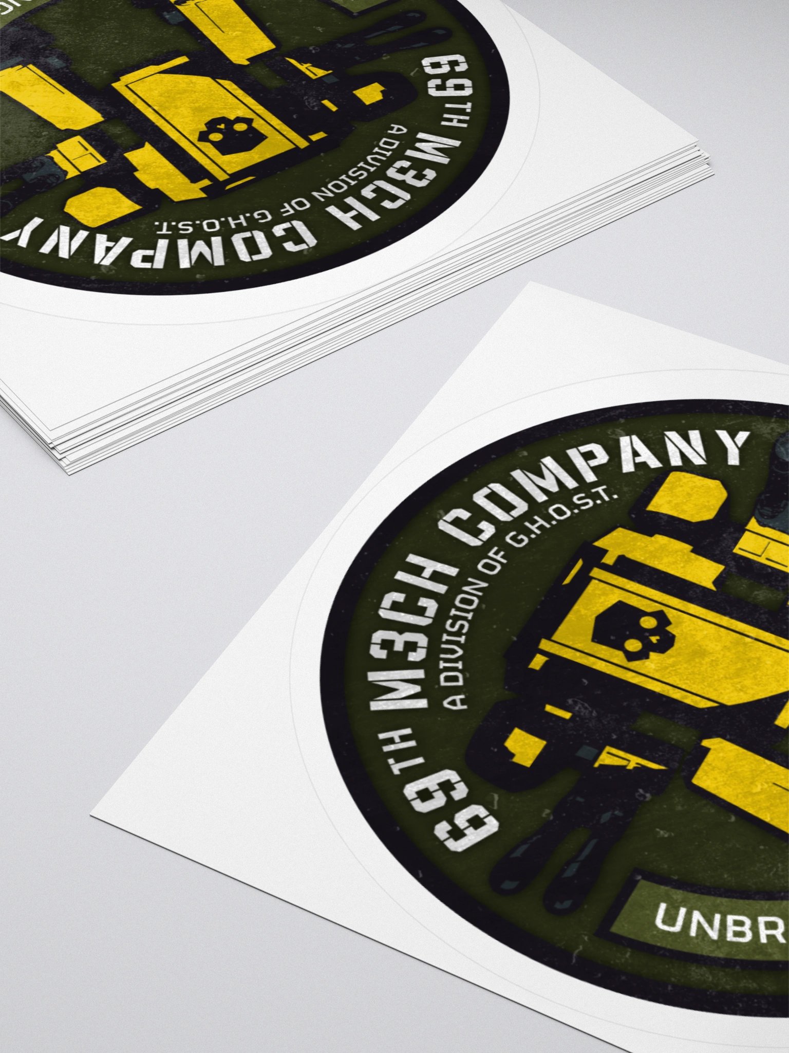 69th M3CH Company Textured Sticker product image (4)