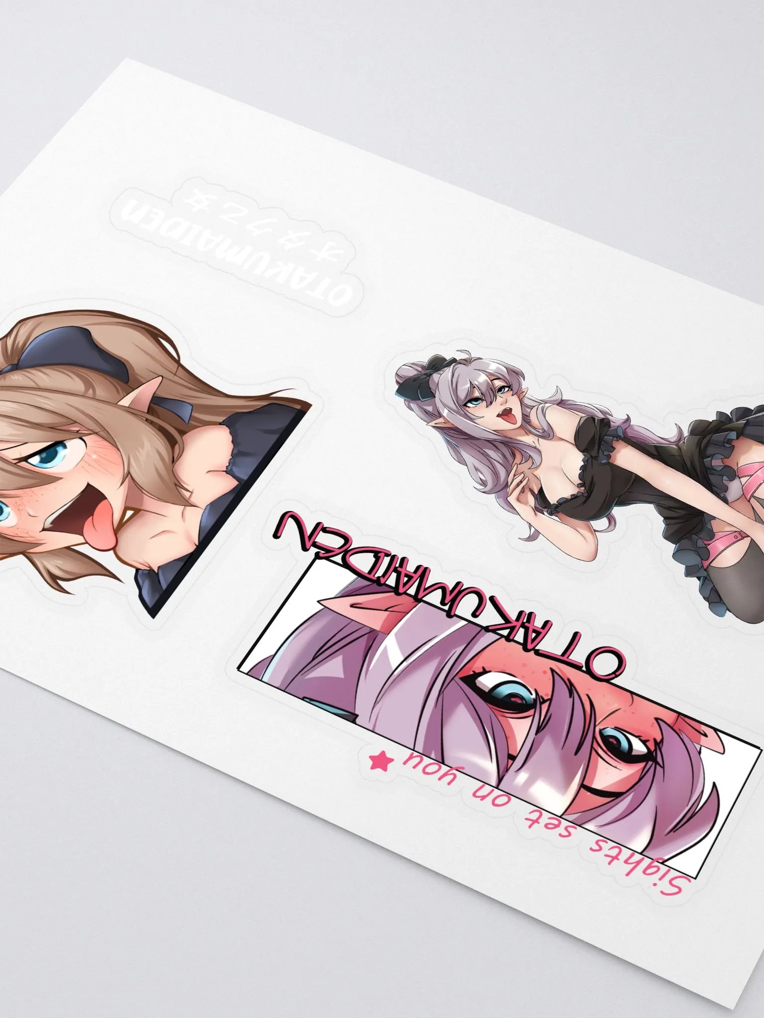 Lewd Maiden Sticker Pack product image (2)
