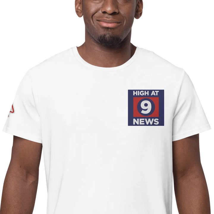 HA9N Official Logo Embroidered Premium T Shirt product image (1)