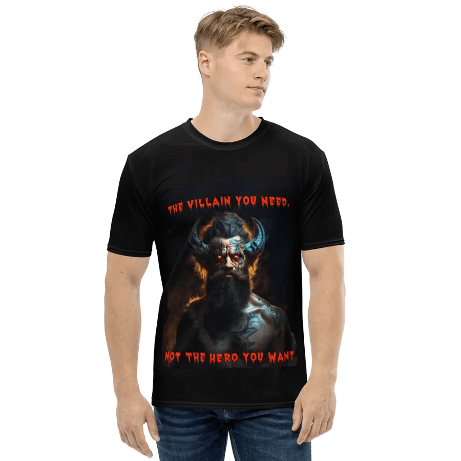 Villain you need T-shirt product image (1)