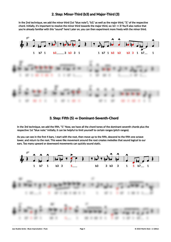 7 Steps to the perfect Blues-Solo - Flute product image (4)