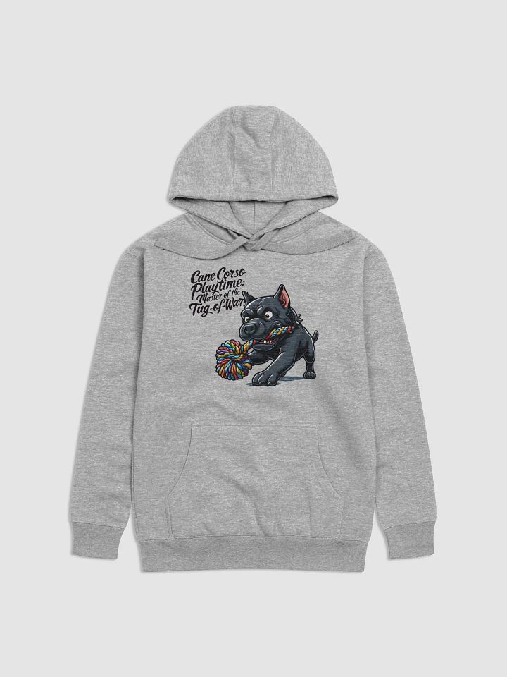 Cane Corso Playtime Hoodie – Master of the Tug-of-War Dog Lover Apparel product image (1)
